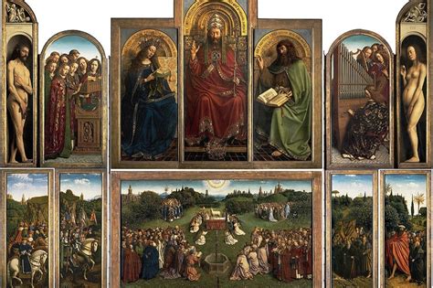 Ghent Altarpiece by Jan van Eyck - Studying Jan van Eyck's Iconic Work