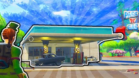 Fortnite Gas Station Locations Battle Pass Week 5 Challenges Youtube