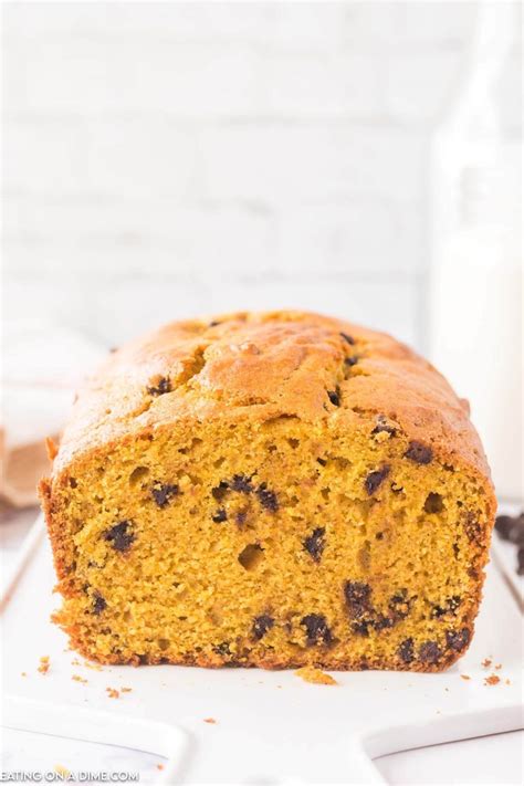 Pumpkin Chocolate Chip Bread Eating On A Dime