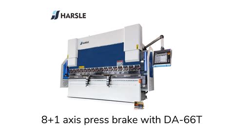 WE67K 125T 3200 Genius CNC Press Brake Machine With DA 66T Video Center