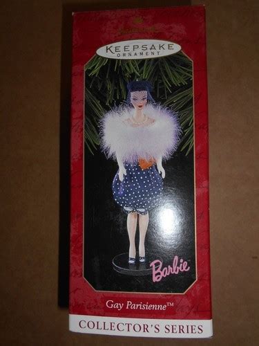 1998 BARBIE HALLMARK ORNAMENT GAY PARISIENNE NEW EBay
