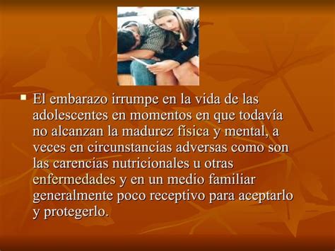 Embarazo Adolescente Power Ppt