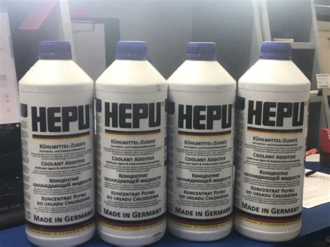 Замена антифриза HEPU P999 — BMW 5 series (E39), 2 л, 1998 года ...