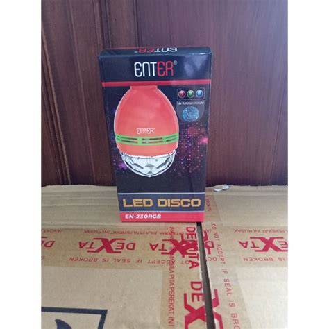 Jual Lampu LED Disco 3 Warna ENTER Procyon Shopee Indonesia