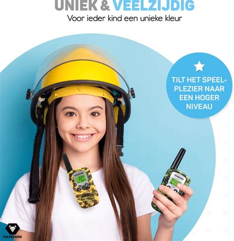 Walkie Talkie Voor Kinderen 3 Stuks Vulpes Goods