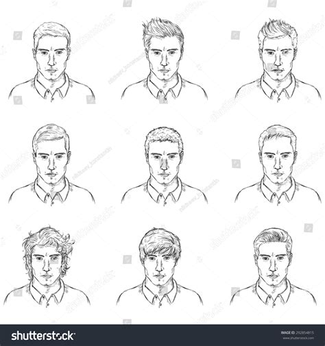 Masculine Face Drawing