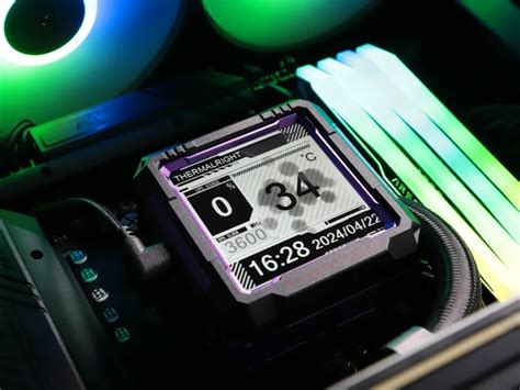 Thermalright выпустила готовую СЖО Frozen Warframe PRO 360 с экраном на ...