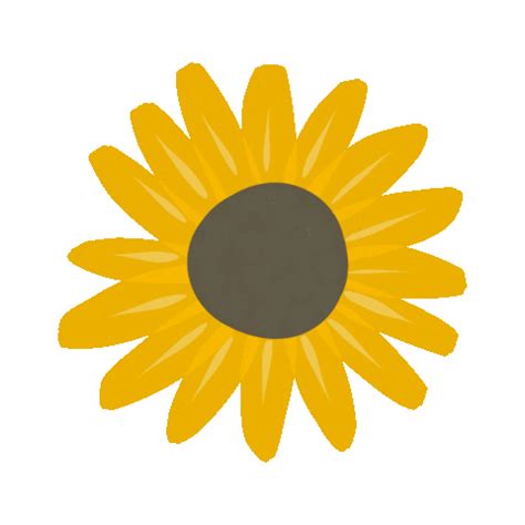 Sun Flower Sticker for iOS & Android | GIPHY