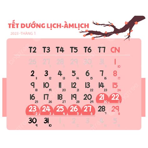 Tet Holiday 2023 Png Picture 2023 Vietnam Tet Holiday Calendar Peach