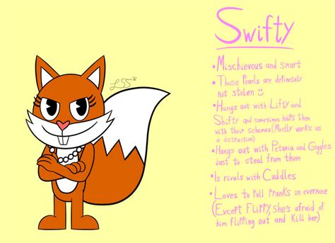 Swifty The Fox Htf Oc By Lightningsparklestar On Deviantart
