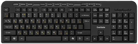 Купить Наушники с микрофоном для клавиатура EXEGATE LY-500M, черный в ...