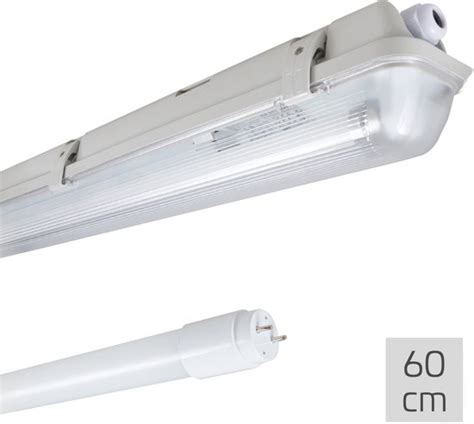 LED S Light LED TL Armatuur 60 Cm Compleet Met LED TL Buis 900 Lm Bol