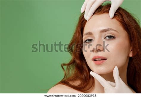 Beautiful Close Half Naked Topless Redhead Stock Photo Shutterstock