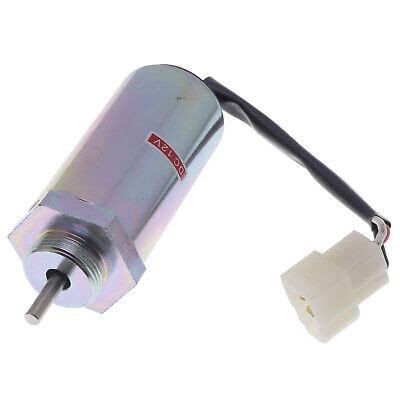 V Stop Solenoid Mv For Hitachi Excavator Zaxis U With Isuzu