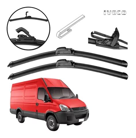 Par Palheta Limpador Parabrisa Iveco Daily