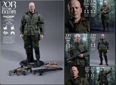 Hot Toys Exclusive GI Joe Retaliation Joe Colton Bruce Willis 1 6