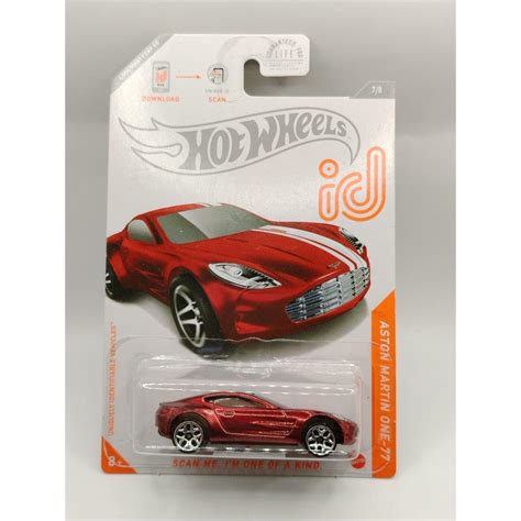 New Hot Wheels Aston Martin One Red Id Series Carded Shopee Malaysia