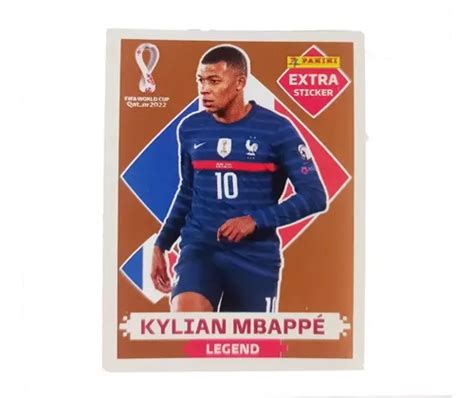 Busca Figurita Mbappe Extra Sticker Gold Legend Mundial Qatar A La