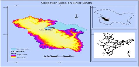 Sindhu River System Map