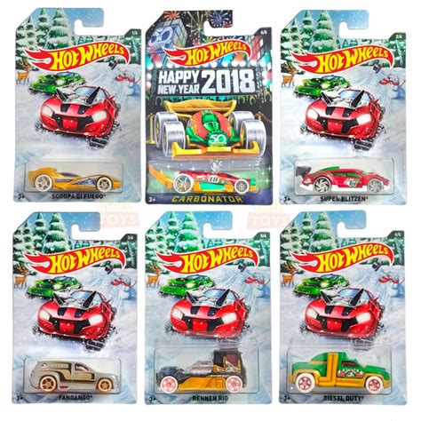 โมเดลรถเหลก Hot wheels ชด HOLIDAY HOT RODS ครบชด โมเดลรถ Hotwheels Shopee Thailand