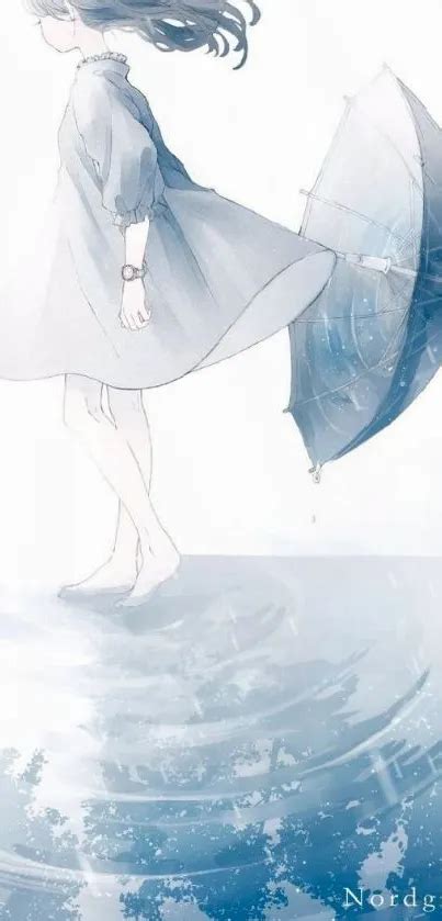 Dreamy Anime Girl Wallpaper - free download