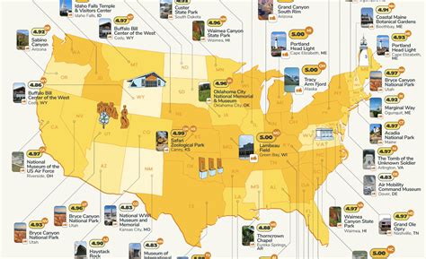 Each Us States Favorite And Least Favorite American Tourist