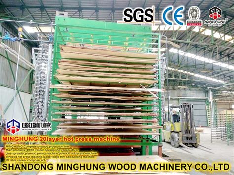 Layers Hydraulic Press Hot Press For Plywood Plant Press Machine And Plywood Hot Press