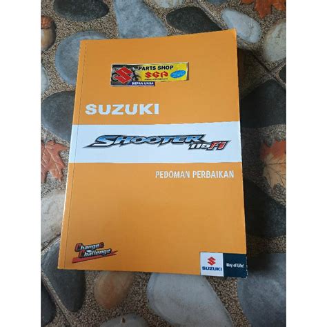 Jual Buku Pedoman Peeawatan Suzuki Shooter Asli Suzuki Sgp Shopee