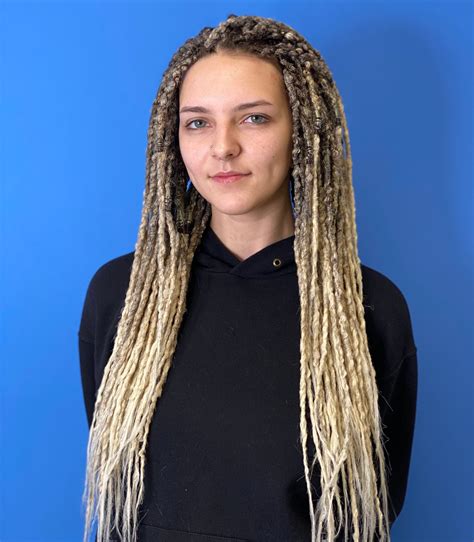 Dreadlocks Blonde Ombre Full Set DE SE Synthetic Dreads Etsy