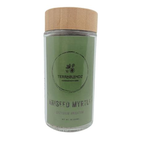 Dried Aniseed Myrtle Syzygium Anisatum Terrablendz