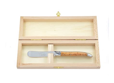 Tartineur Avec Mitres Inox Brillant Et Manche En Bois De Gen Vrier Cade