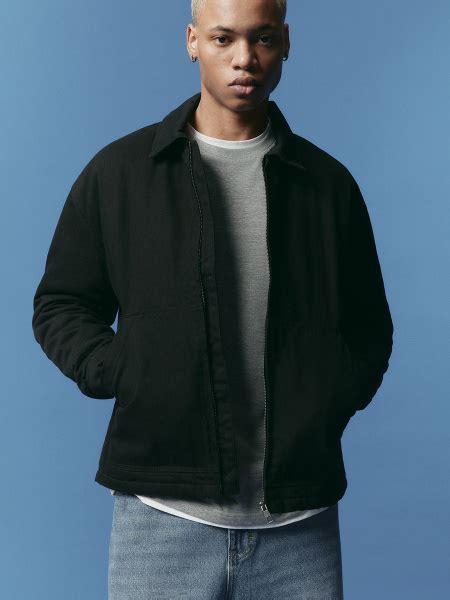 Куртка Мужской Befree черный Джинс, размер 50 Длинный На любой сезон ...