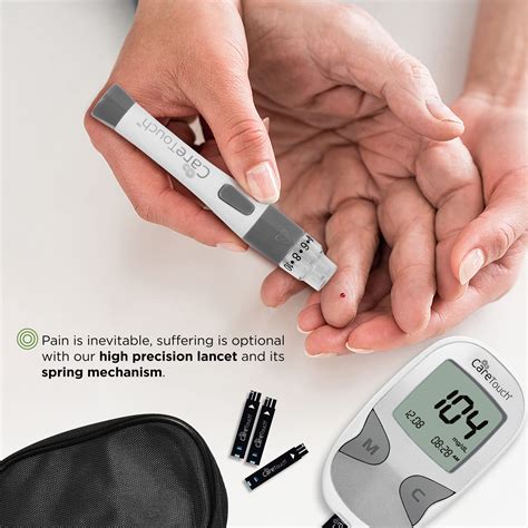 mua blood glucose meter kit diabetes testing kit  glucometer
