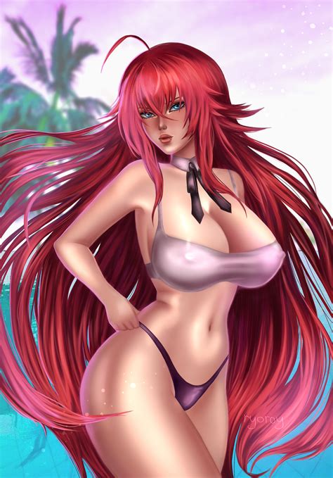 Rias Gremory By Ryoroy Hentai Foundry