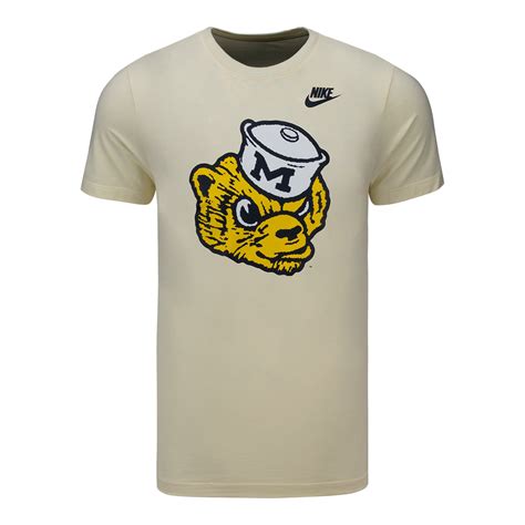 Michigan Wolverines Nike Legacy Triblend T Shirt The M Den Shop