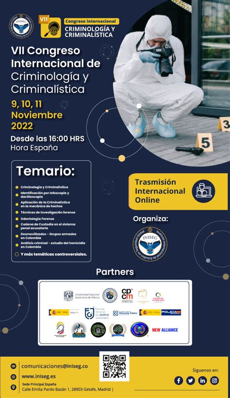 Vii Congreso Internacional De Criminología Y Criminalística De Iniseg