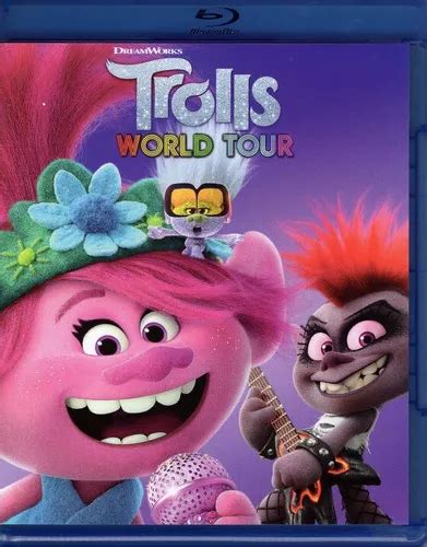 Trolls Dos World Tour Pelicula Blu Ray Meses Sin Inter S