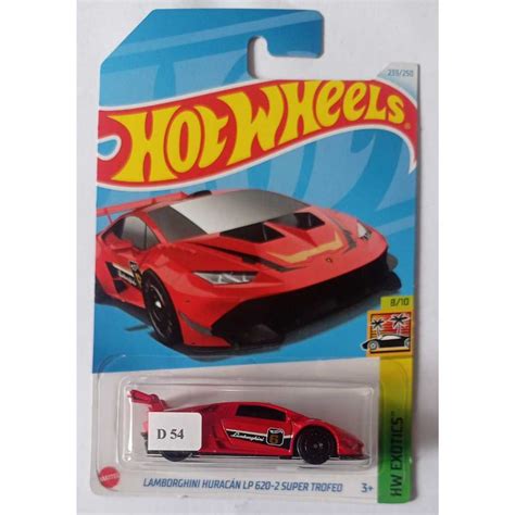 Jual Hot Wheels Lamborghini Huracan LP 620 2 Super Trofeo Red HW Exotics No 6 Shopee Indonesia