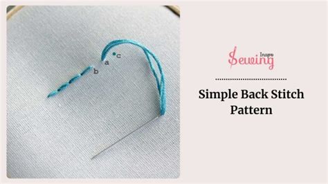 Back Stitch Pattern| 6 Easy And Beautiful Pattern