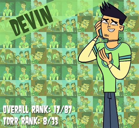 ::Total Drama Ranking #17: Devin:: by QuickDrawDynoPhooey on DeviantArt