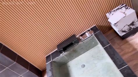 Creampie SEX In An Open Air Bath With A Cute Girl With Fair Skinned Beautiful Breasts