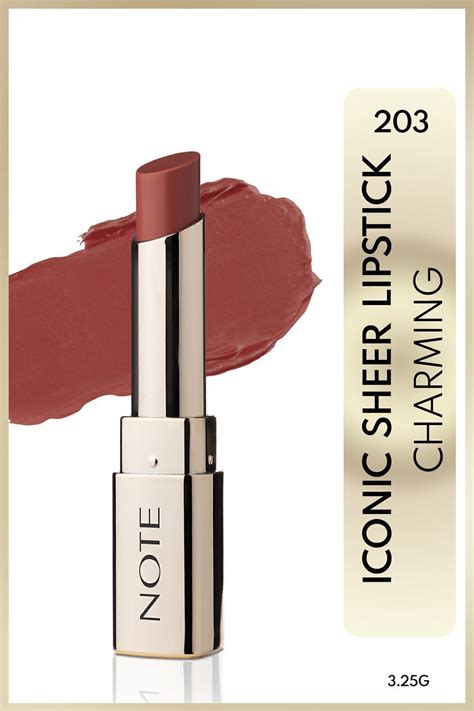 Note Cosmetics Iconic Sheer Lipstick Nemlendirici Parlak Ruj Charming Nude Fiyat Yorumlar