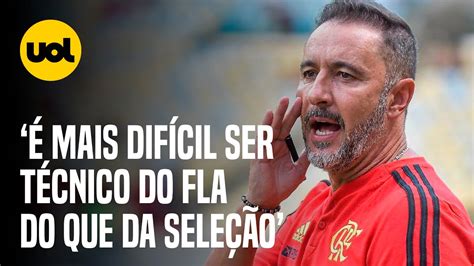 FLAMENGO É mais difícil ser técnico do FLAMENGO do que da SELEÇÃO