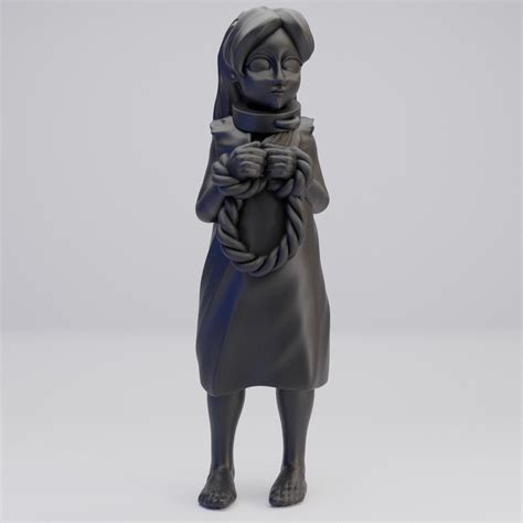 Hot Goblin 捕らわれた少女 ミニチュア ホットゴブリン TRPG NPC