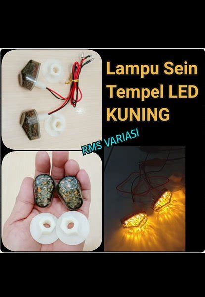 Jual Sen Sein Tempel R Ninja Gsx Nyala Led Kuning Di Lapak Rms