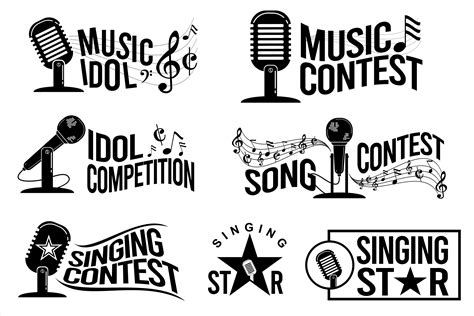 Singing Contest Idol Vector Graphic By Edywiyonopp · Creative Fabrica