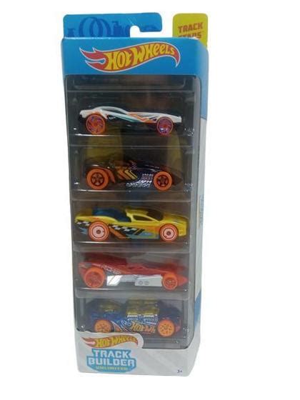 Carrinhos Hot Wheels Pacote Carros Track Builder Mattel Carrinho De Brinquedo