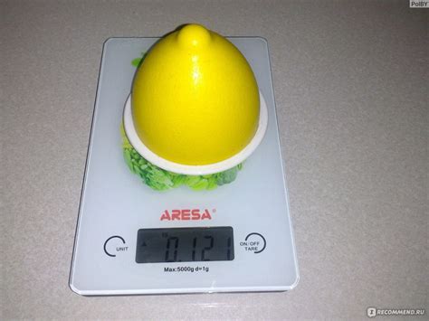 Весы кухонные Aresa SK-409 - «А вы знаете сколько весит одно яблоко ...