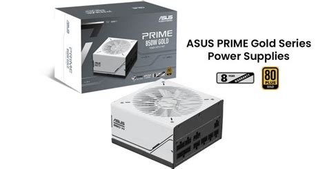 Asus Announces Prime 750w Gold And 850w Gold Power Supplies