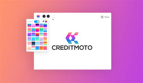 How to add gradient color to your logo - LogoAI.com